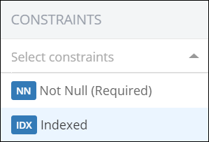 indexed-constraint