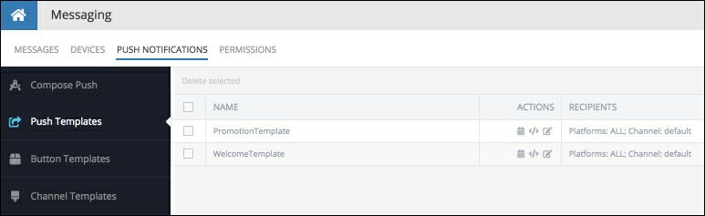 push-templates-listing