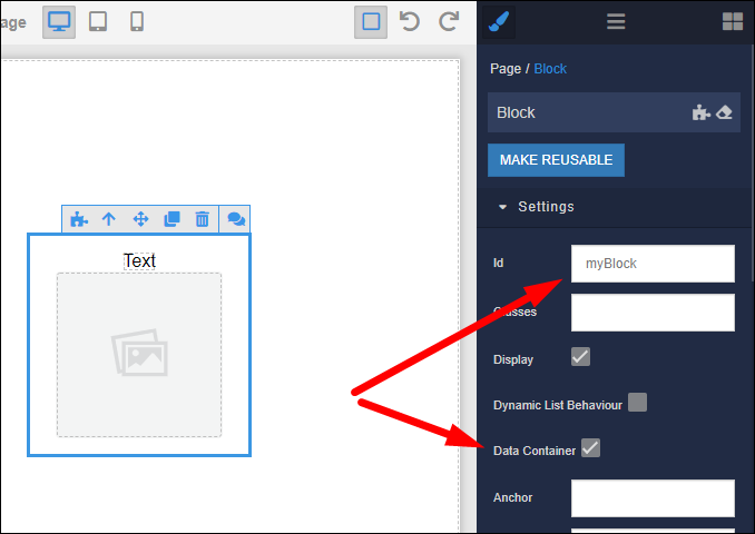 data-container-block