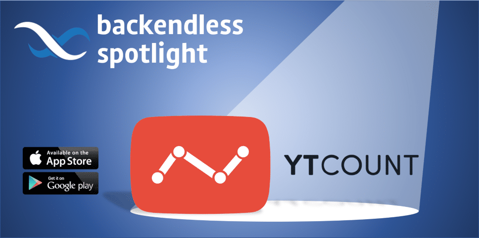 Backendless Spotlight YTCount App