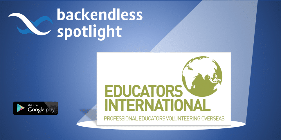 Backendless Spotlight Educators International