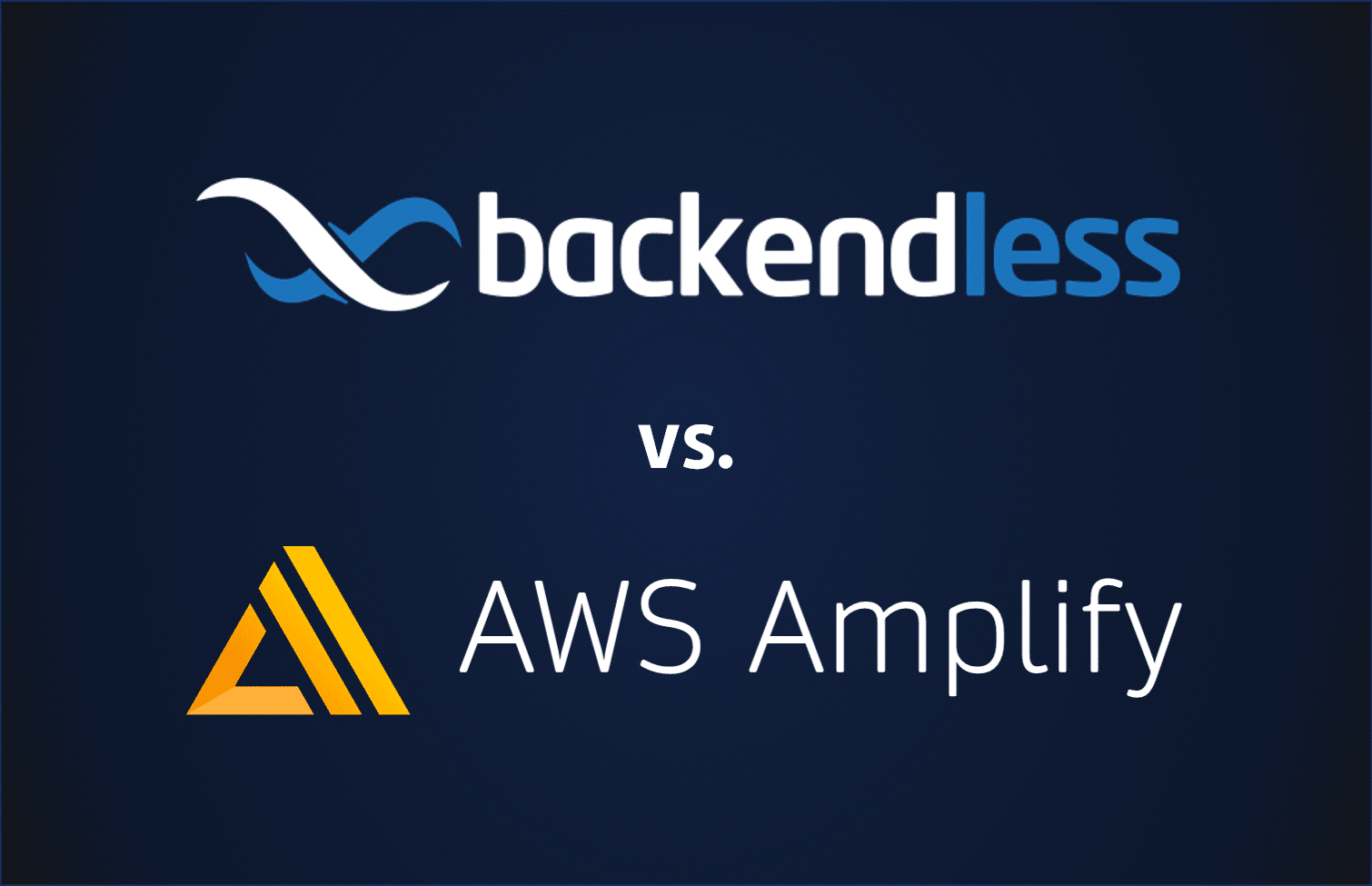 Backendless Vs Aws Amplify Backendless Mobile Backend As A Service Backendless Vs Aws Amplify Backendless Mobile Backend As A Service