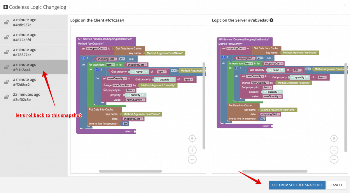 Codeless Logic Changelog