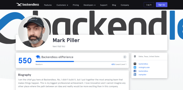 Mark Piller Profile Page