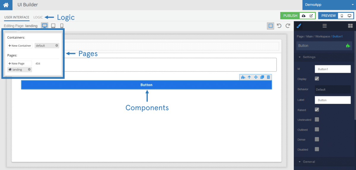 Pages and Components