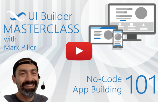 UI Builder Masterclass 101 Feature