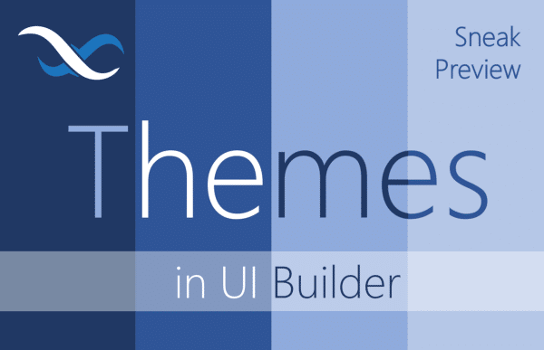 UI Builder Themes Sneak Preview Feature