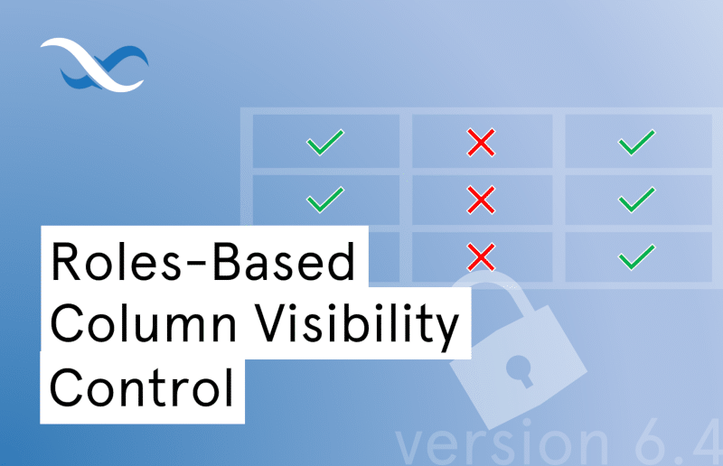 Roles-based column visibility permissions for Backendless Database Feature