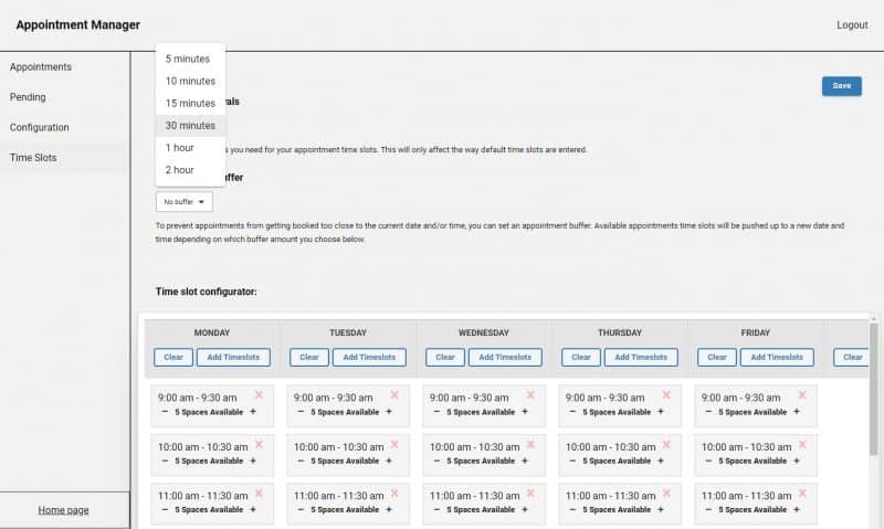 Editable Calendars In The Service Booking App Blueprint