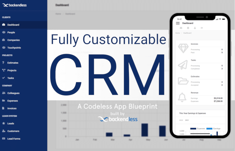 CRM App Blueprint title image