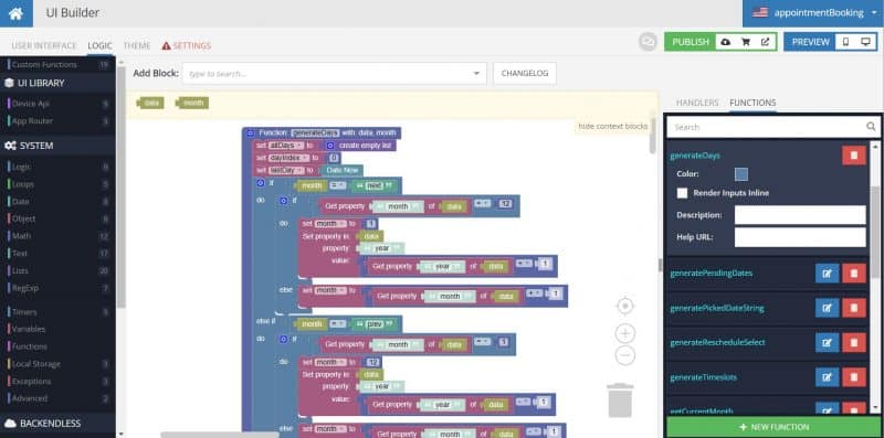 Editable Calendars In The Service Booking App Blueprint