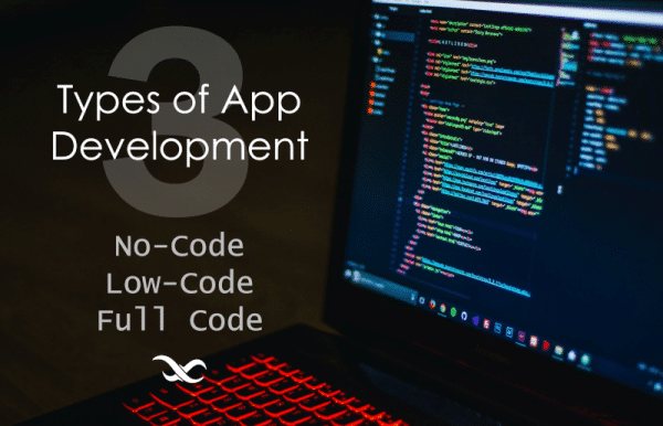 3 Types of App Development - No-code, Low-code, Full code
