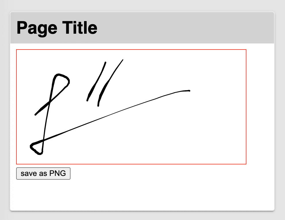 Signature pad preview in Backendless using ReactJS and UI Builder