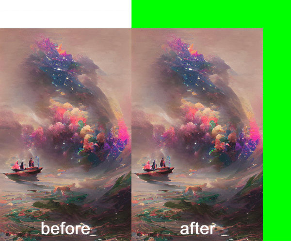 Image Processing API extend image example