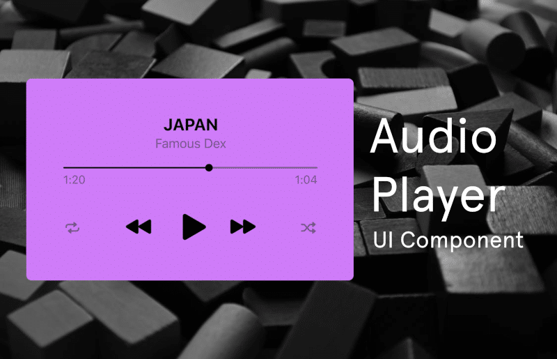 Audio Player UI Component
