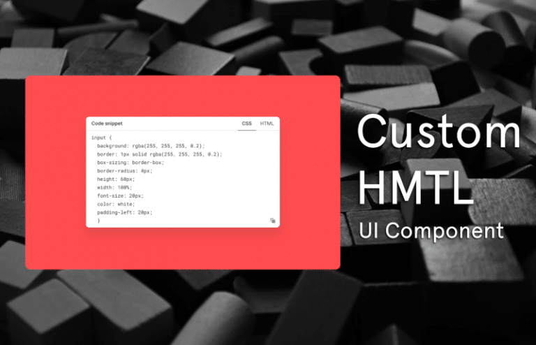 Custom HTML Component | Backendless Marketplace