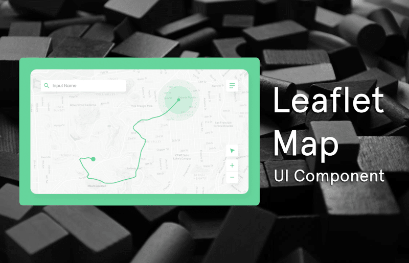 Leaflet Map UI Component