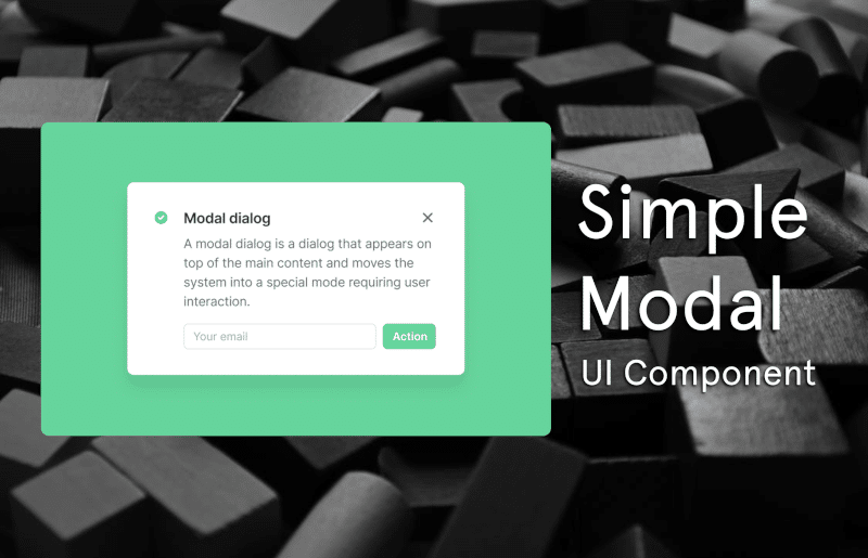 Simple Modal UI Component