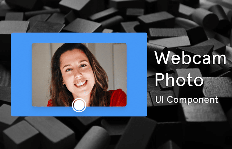 Webcam Photo UI Component