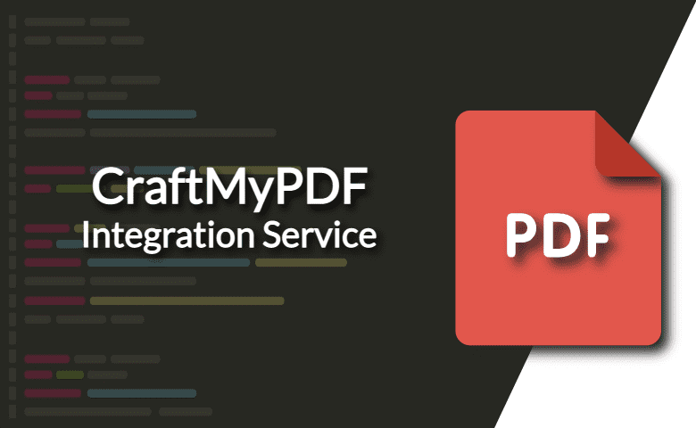 CraftMyPDF Automated PDF Generation Plugin